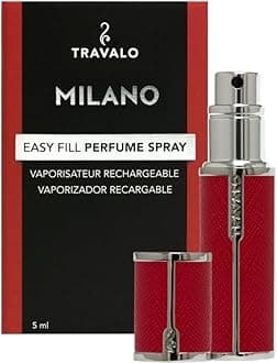 Travalo Milano Red Perfume Atomiser