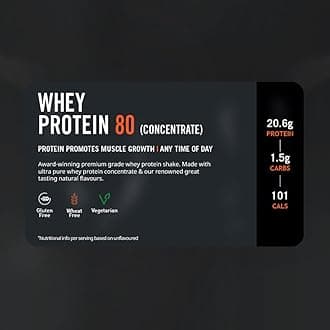 THE PROTEIN WORKS - Whey 80 Powder Low Calorie Shake Whey Shake 28 Servings Salted Caramel Bandit 1kg