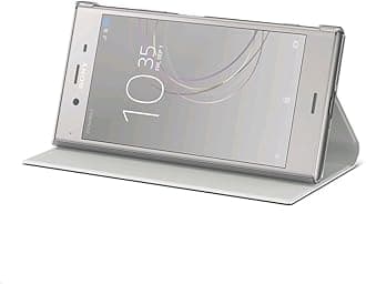 Sony Style Cover Stand Case for Sony Xperia XZ1 - Silver