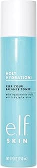 e.l.f. Keep Your Balance Toner, Gentle, Refreshing, Removes Makeup & Impurities, Hydrates, Cleanses, Soothes, Infused with Hyaluronic Acid, Witch Hazel and Aloe, 5.07 Fl Oz