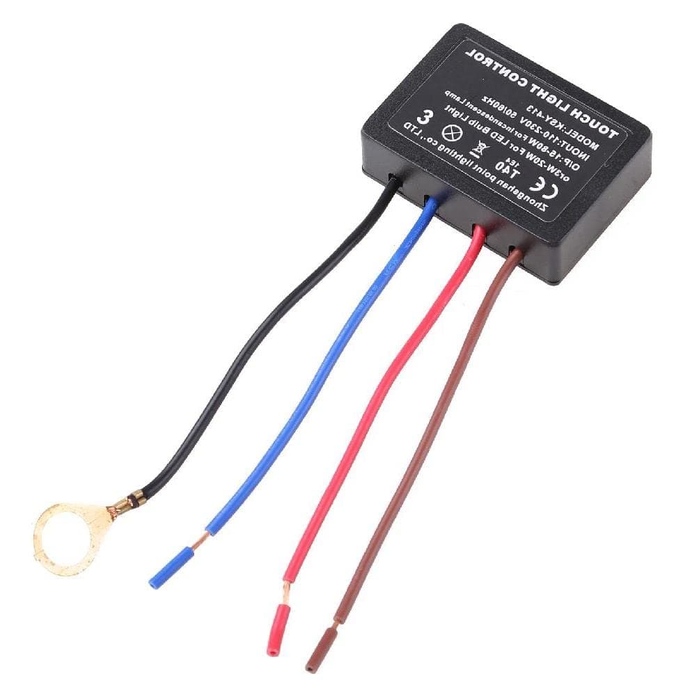 3 Way Switch For Touch Control Sensor Desk Lamp Dimmer Module For Touch Lamp Replacement Kit For Dimmable LED Incandesce Touch Lamp Switch Adapter On Off Replacement Led 3 Way