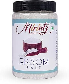 Epsom Salt | 600 gms Magnesium Sulfate Bath Soak | Unscented, Relaxing, Muscle Therapy, Rejuvenate, Softening, Hypoallergenic