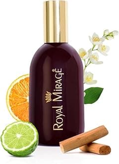 Royal Mirage Fresh Eau De Cologne Original Brown Perfume Spray For Men, 120 ML