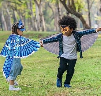 D.Q.Z unisex-child Bird Costume Wings