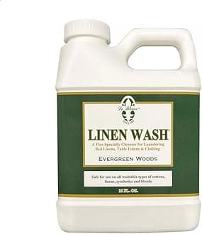 Le Blanc® Evergreen Woods Linen Wash® – Luxury Laundry Cleanser for Bed & Table Linens- 16 oz. (1 pack)