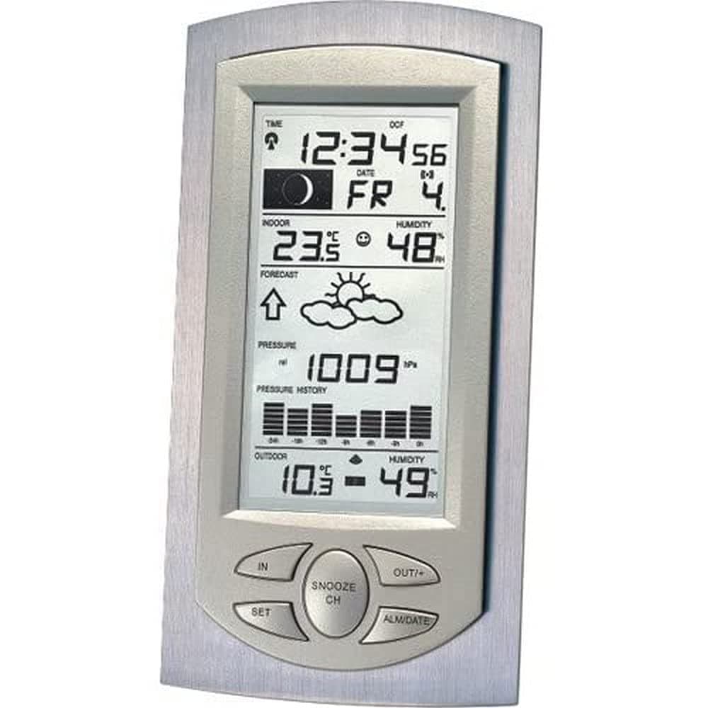 Technoline WS 9032-IT Weather Station - Silver