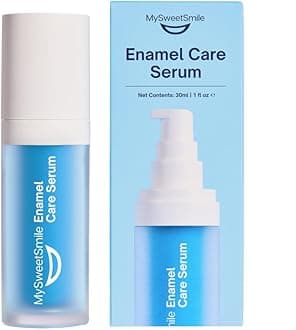 MySweetSmile Enamel Care Serum - Remineralizing Dental Care Solution for Tooth Enamel Repair, Strengthening, Plaque Defence - with Hydroxyapatite, Theobromine, Xylitol - No-Peroxide Formula - 30ml