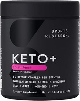 Keto Plus ‚ Exogenous Ketones - goBHB‚ 30 Servings - Fruit Punch