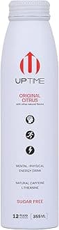 Original Citrus Energy Drink, with Other Natural Flavors, Natural Caffeine, Sugar Free, Vegan, Gluten Free & Non-GMO, 12 Fluid Ounce (Pack of 12)