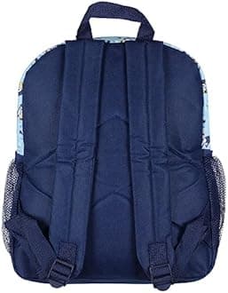 Accessory Innovations Bluey 14" Kids School Travel Backpack Bag For Toys w/Raised Character Designs, Multicolored, One Size, Travel Backpacks