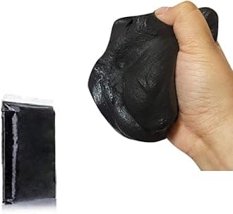 COMIART Air Dry Ultra-Light Polymer Clay Black Color 100g (5x20g/bag)