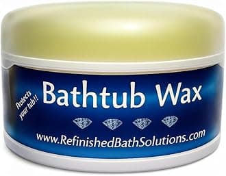 Bathtub Wax The Original Tub Protector - Best Tub Cleaner Polish - Best Polish To Protect Tubs - Prolongs Tubs Life - Ekopel 2k's Prefered Wax - Allows For Easy Cleaning