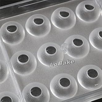 (2pcs/set) Latest Round 2.5cm diameter Ball shape chocolate mould tray with a hole Poly-carbonate Sweet Candy Mould