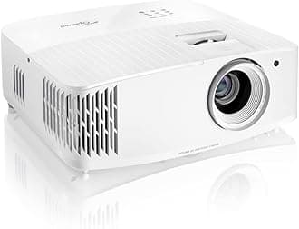 Optoma UHD38x Bright, True 4K UHD Gaming Projector | 4000 Lumens | 4.2ms Response Time at 1080p with Enhanced Gaming Mode | Lowest Input Lag on 4K Projector | 240Hz Refresh Rate | HDR10 & HLG