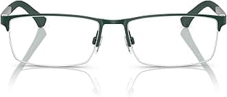 Emporio Armani Mens EA1041 Rectangular Prescription Eyewear Frames