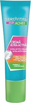 Gerovital Stop Acne Ultra-Active Anti-Blemish Cream with Salicylic Acid – Targets Spots, Reduces Redness & Excess Oil, Anti-acne 15 ml