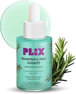 Rosemary Hair Growth Serum with 3% Redensyl, 4% AnaGain, 3% Baicapil, 30 ml | Stimulates Growth, Increase Density & Thickness| For Men & Women