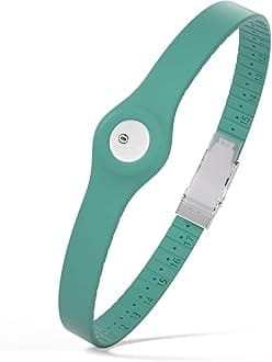 DivotiCGM Continuous Glucose Monitor Sensor Cover Armband Compatible with Freestyle Libre 3, Trim-to-fit Adjustability- Teal Green