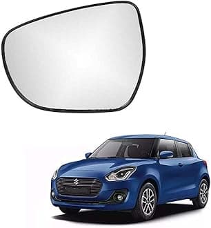 MACZO - orvm Left Side Mirror Glass Maruti Suzuki Swift/Dzire Vdi Vxi Zxi Zdi Model 2018-2026
