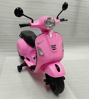 JNCreations VES-pa Kids Ride On Scooter | Replica Electric Scooter for Kids (Pink)