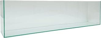 Lifegard Aquatics 16 Gallon Clear Glass Bookshelf Aquarium 6mm (33.85"x9.84"x11.02")