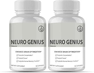 Neuro Genius Advanced Cognitive Support Supplement to uplock Brain Potential