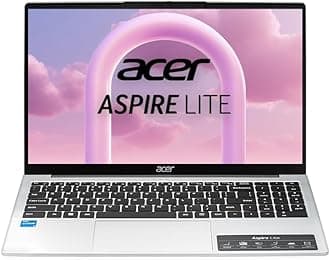 Acer Aspire Lite 12th Gen Intel Core i5-12450H Thin and Light Laptop (Win11Home/12GB RAM/512GB SSD/Intel UHD Graphics/MSO) AL15-52H, 15.6" FHD IPS Display, Backlit Keyboard, Silver, 1.7KG