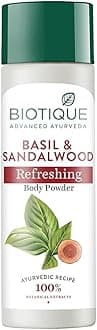 Biotique Basil and Red Sandal wood Body Talc 150gms