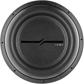 DS18 ZXI15.4D 15" High Excursion Car Audio Subwoofer 2000W Watts Dual Voice Coil 4-Ohm 4 Magnets (1 Speaker), Black