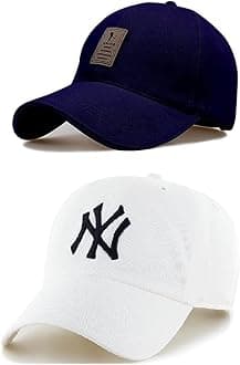 SELLORIA Combo Pack of 2 Stylish Sport virat Inspire + Bast Baseball Cap for Men's and boy'