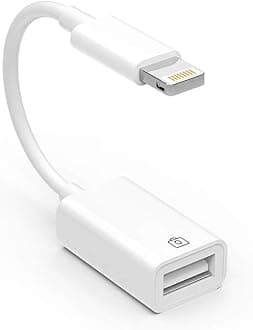 Lightning Male to USB Female Adapter OTG Cable for Apple for iPhone 11 12 Mini Max Pro XS XR SE2 7 8plus for iPad Air3 A Camera Memory Card Reader