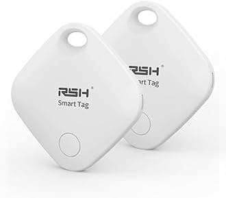 Air Tracker Tag 4 Pack Bluetooth Luggage Tracker tag Locator Works with Apple Find My,Smart Tracker for Suitcase, Bag, Backpack, Wallet,Replaceable Battery Smart tag Item Finder