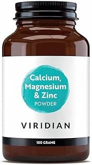 Calcium Magnesium & Zinc Powder, 100g | with Vitamin C & Malic Acid | Supports Bone Health, Immunity & Cognitive Function | Skin, Hair, Nails & Eyes | Nutritionist Formulated