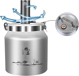 Food Containers with Lids, for Flour, Sugar, Rice & Baking Supply - Airtight Bulk Food Storage for Kitchen & Pantry Organization (Color : Silver, Size : Capacity 6L) (Silver Capacity 28L)