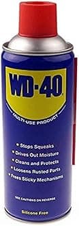 WD-40 Multi-Use 330ml Spray Aerosol Can All-Purpose Lubricant, Cleans Rust, for Home & Workshop Use