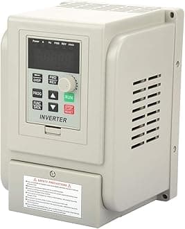 3HP 2.2kW AC 220V Single-phase VFD Drive Inverter Single to 3 Phase Professional Variable Frequency Drive Speed Controller AT1-2200X for 3-phase 2.2kW AC Motor