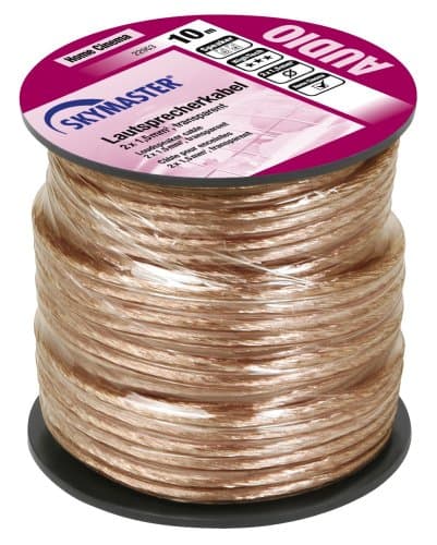 Skymaster Loudspeaker Cable on Mini-Spool 10 m 2 x 1.5 mm²