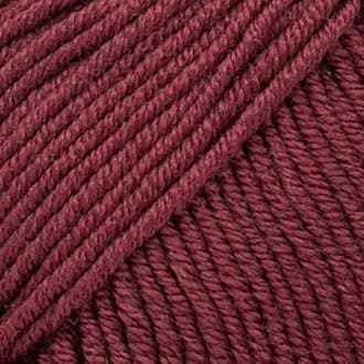 Superwash 100% Merino Wool Yarn for Knitting and Crocheting, 3 or Light, DK, Leight Worsted Weight, Drops Merino Extra Fine, 1.8 oz 115 Yards per Ball (48 Bordeaux)