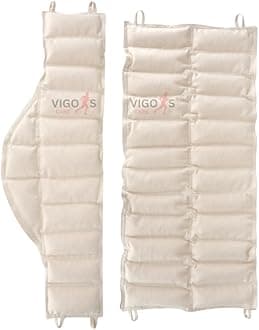 - moist heat therapy hydrocollator pack for physiotherphy pain relief, hote pack bag for pain relief, steam hot pack set - Pack Of (Lumber_Cervical_2Pcs)