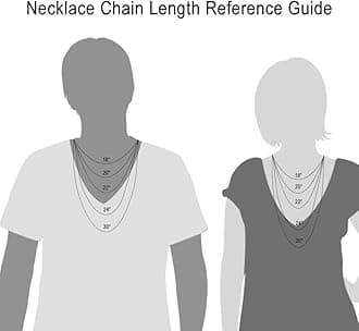 Ursteel Stainless Steel Cross Necklace for Men, 18 Inch, Silver for Male