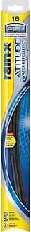 Rain-X 5079274-2 Latitude 2-IN-1 Water Repellency Wiper Blade, 16" (Pack of 1)