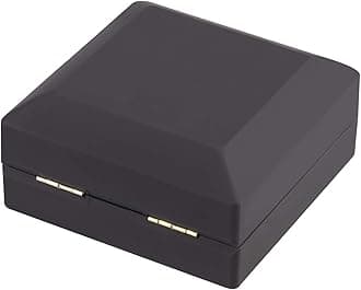 Luxury LED Light Bracelet Gift Box, Velvet Jewelry Bangle Box Storage Case Organizer Holder for Wedding, Engagement, Proposal, Birthday and Anniversary (Black)