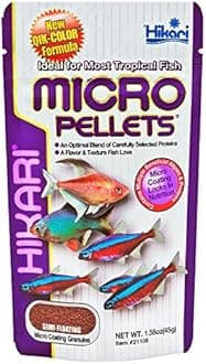 Hikari Tropical Micro Pellets Aquarium Fish Food For All Life Stages, 45g