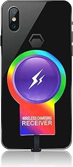 JZ Type-C 5V/2000mA QI Wireless Charging Receiver Adapter Compatible With Magsafe for Samsung Galaxy A56 A55 A54 A53 A52 A42 A36 A35 A34 A33 A32 A26 A24 A23 A22 A16 A25 A15 A14 A12 A06 A05s A04s