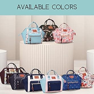 Vismiintrend Itsy Bitsy Mini Diaper Bag Tote Sling Purse Backpack For Mothers | Stylish | Travel | Daypack | Small | For Mom | Hospital | Nappy (Pink Geometric)