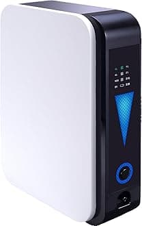 Portable Oxygen Concentrator, 1-2L/min, Adjustable Oxygen Machine, 50dB Silent Operation, for Home and Travel Use Car Air Purifier