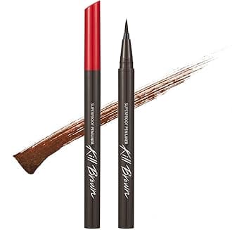 CLIO Waterproof Pen Liquid Eye Liner, Precision Tip, Long Lasting, Smudge-Resistant, High-Intensity Color (002 BROWN (NEW))