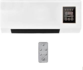 Mini Split Air Conditioner and Heater with Remote Control Wall Mounted Air Conditioner AC Unit Mini Cooling and Heating Air Conditioner with Remote Control for Bedroom Living