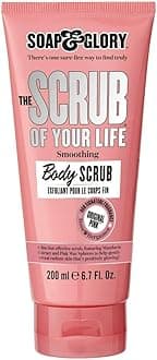 Original Pink The Scrub Of Your Life Exfoliating Body Scrub - Smoothing & Buffing Vegan Scrub - Rose & Bergamot Body Polish with Shea Butter & Vitamin E (200ml)