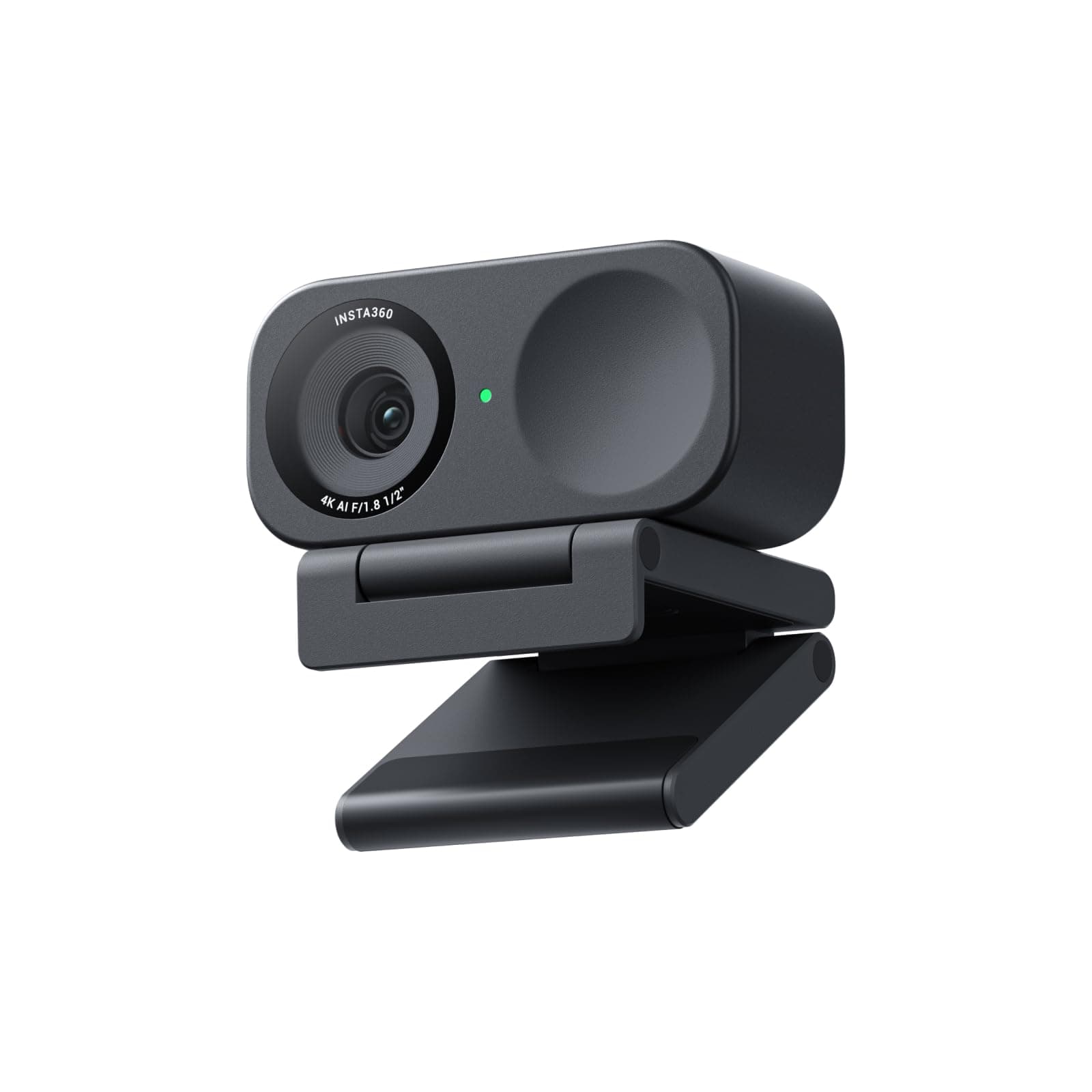 Insta360 Link 2C - 4K Webcam for PC/Mac, 1/2" Sensor, Auto Framing, HDR, AI Noise-Canceling Mic, Gesture Control for Streaming, Video Calls, Gaming, Works with Zoom, Teams, Twitch & More